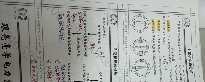 同步电机三相短路电流分析