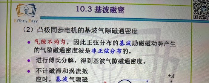 同步电机的空载运行