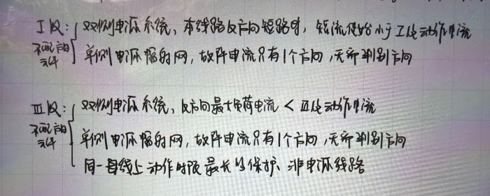 电流保护1、3段什么情况能取消方向元件